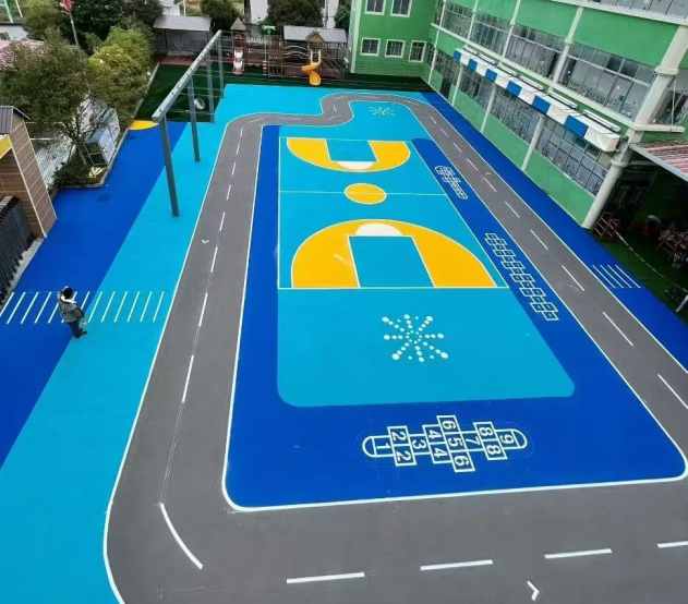 佛山市渗水跑道混合型塑胶跑道 - 哪里好